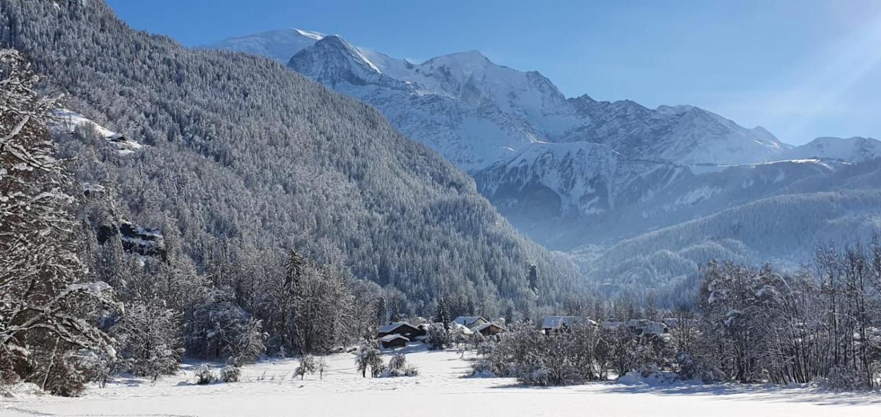 Magnifique Chalet Dans La Vallee De Chamonix Servoz Zewnętrze zdjęcie