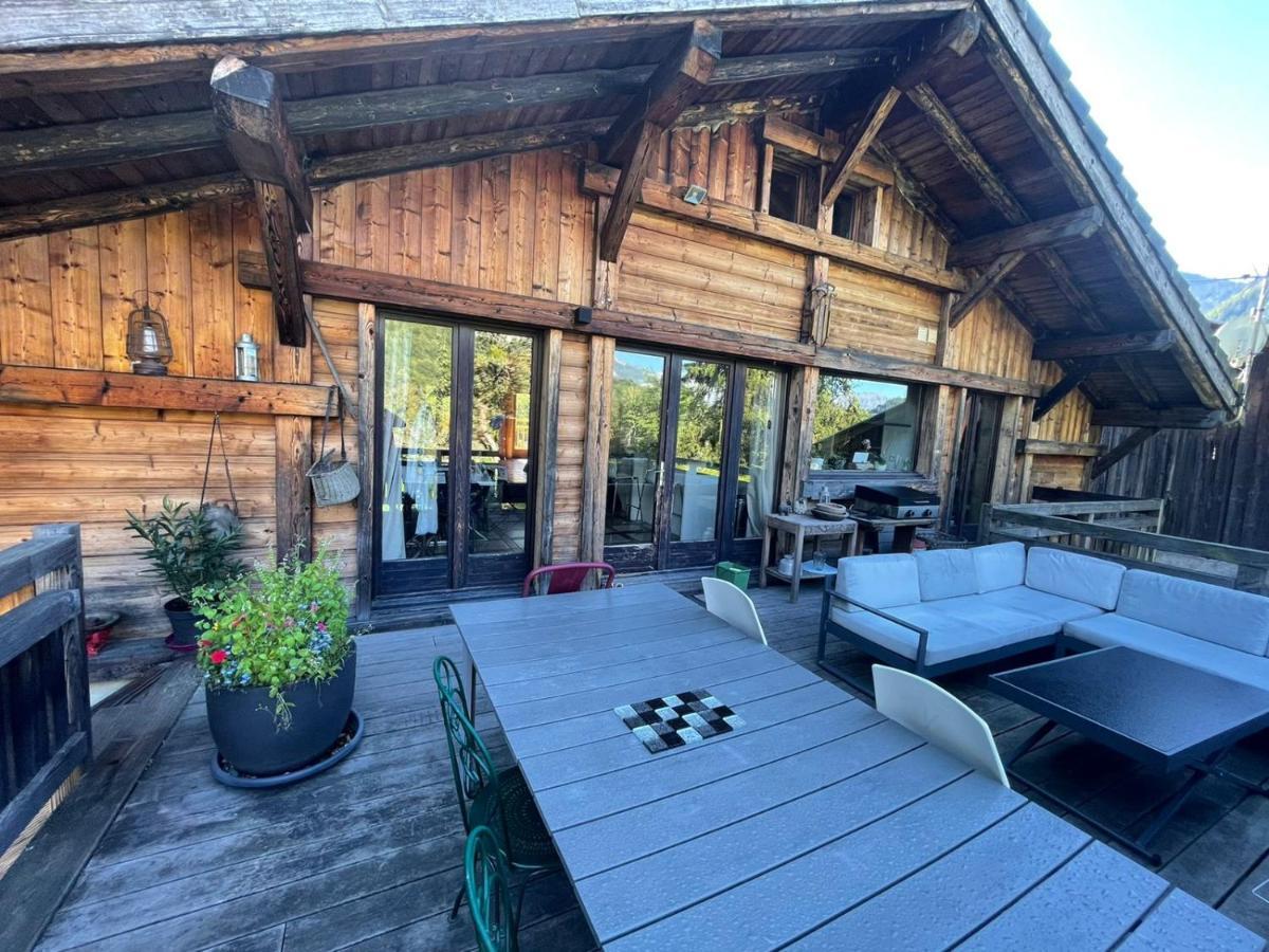 Magnifique Chalet Dans La Vallee De Chamonix Servoz Zewnętrze zdjęcie