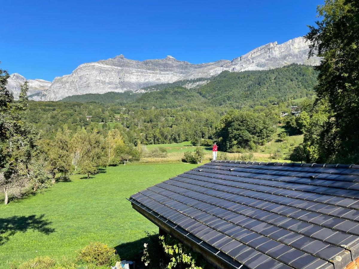 Magnifique Chalet Dans La Vallee De Chamonix Servoz Zewnętrze zdjęcie