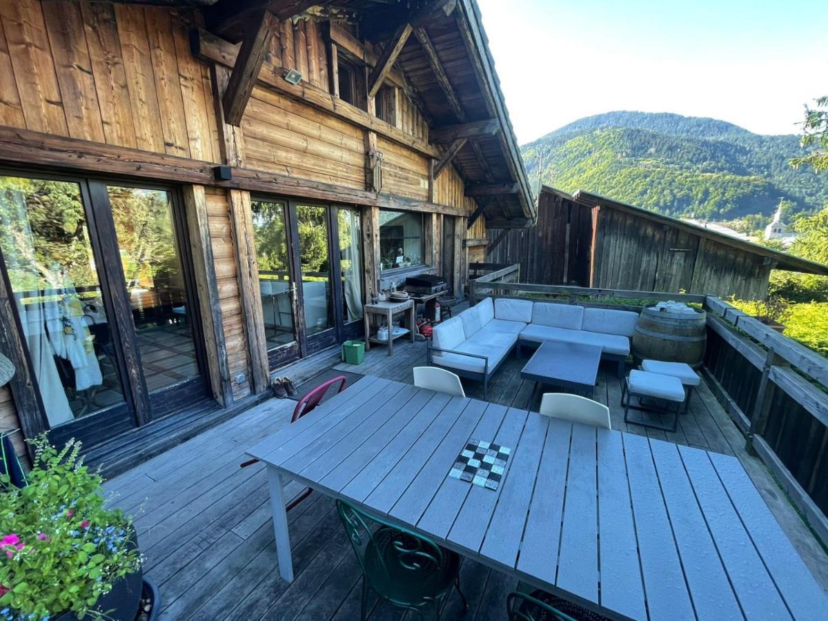 Magnifique Chalet Dans La Vallee De Chamonix Servoz Zewnętrze zdjęcie