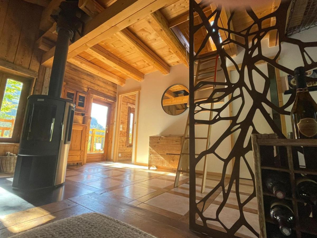 Magnifique Chalet Dans La Vallee De Chamonix Servoz Zewnętrze zdjęcie